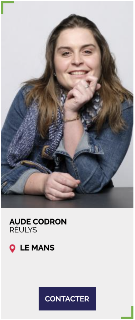 Aude Codron : fondatrice et dirigeante de l'agence Réulys