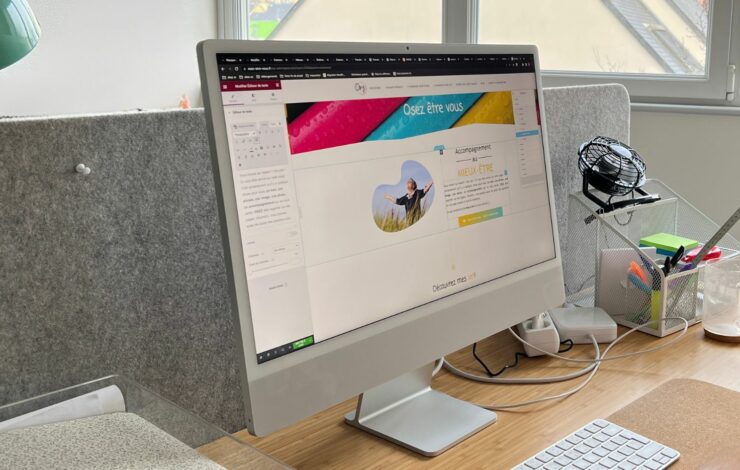 Site web en création par notre équipe développement web de notre agence web Le Mans Réulys.