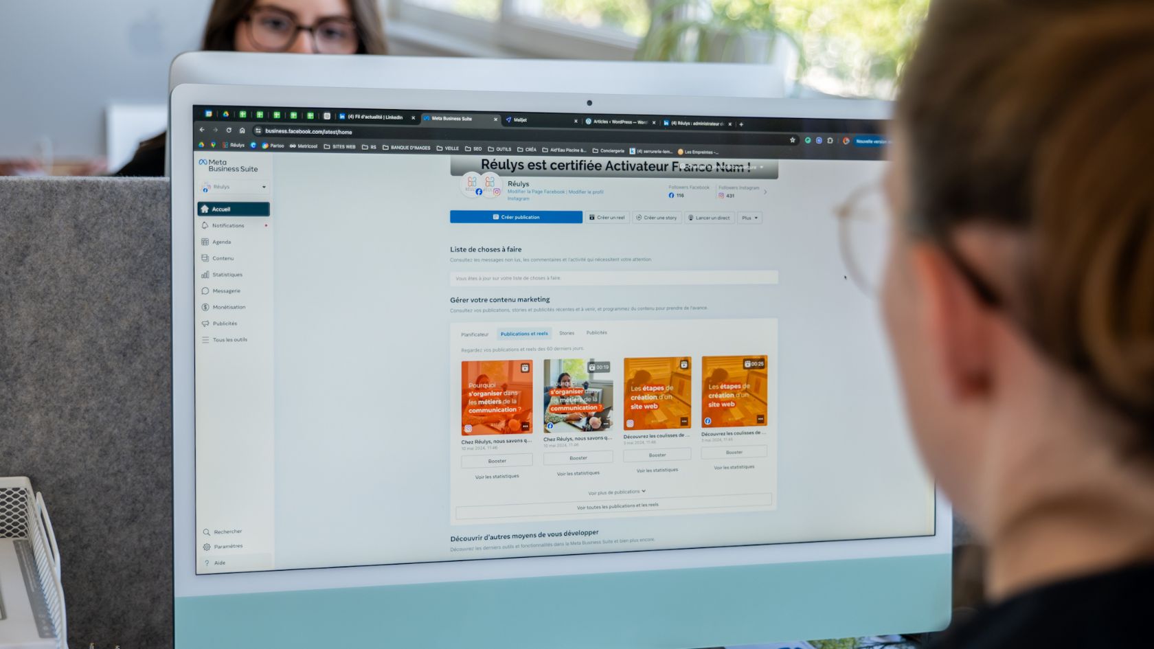 L'équipe Réulys vous accompagne dans votre communication.