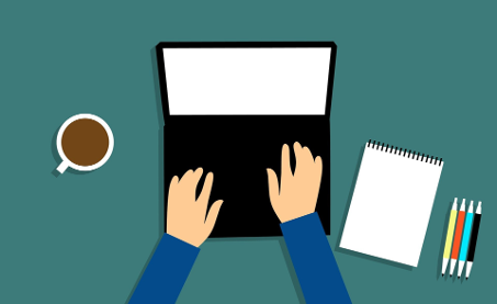 ordinateur travail marketing