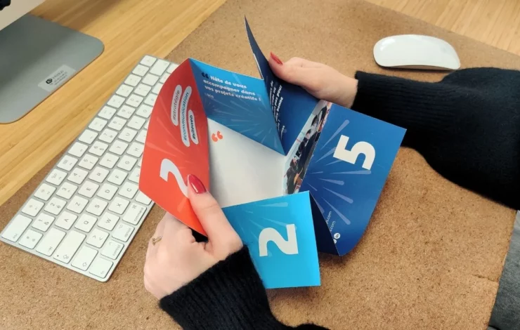 Carte de vœux réalisée par Réulys.