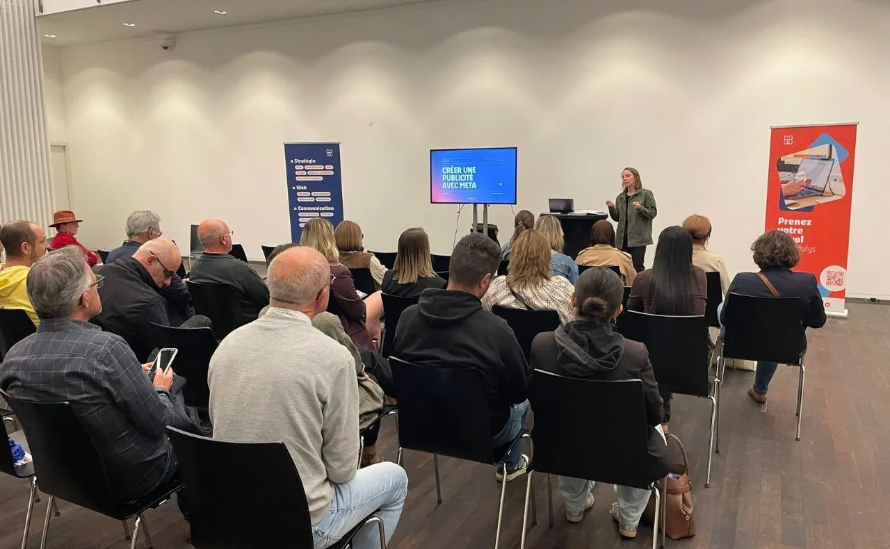 Notre atelier « Créer une publicité avec Meta » lors de la soirée Artisanight