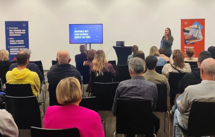 Atelier "Être premier sur Google grâce au SEO" réalisé par Réulys lors d'Artisanight au Mans.
