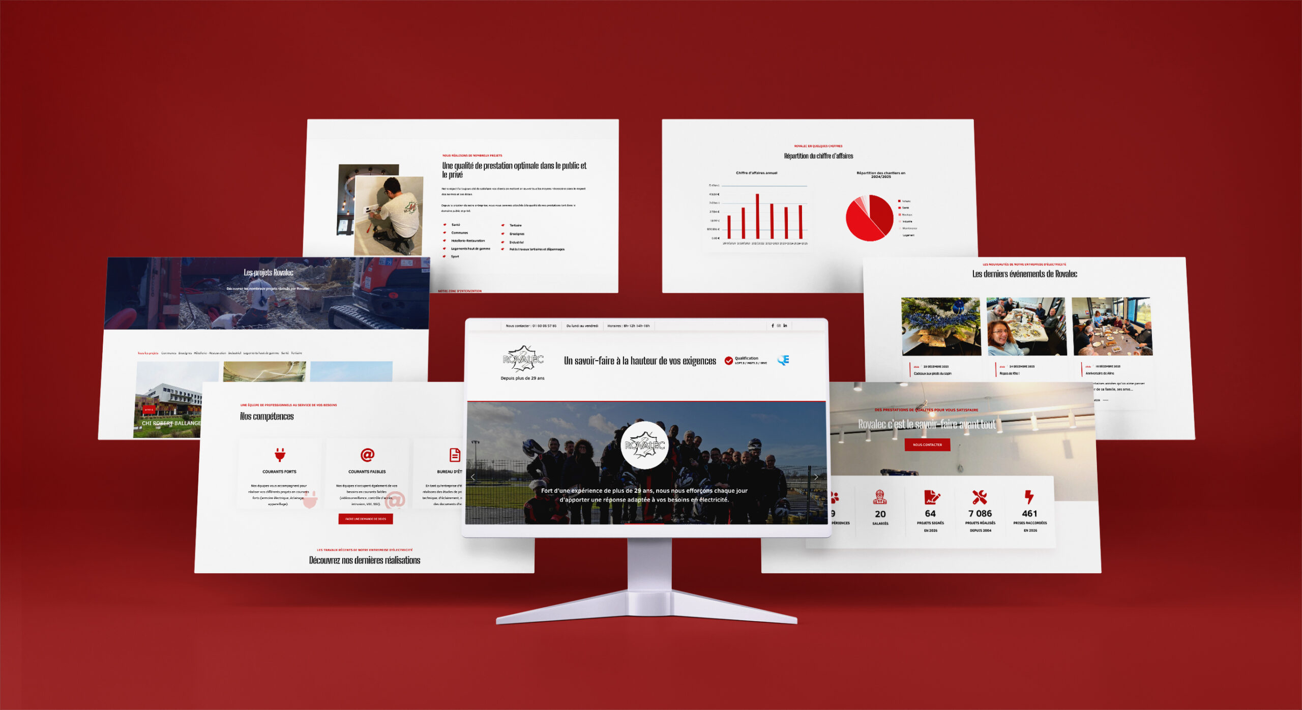 Mockup site Rovalec