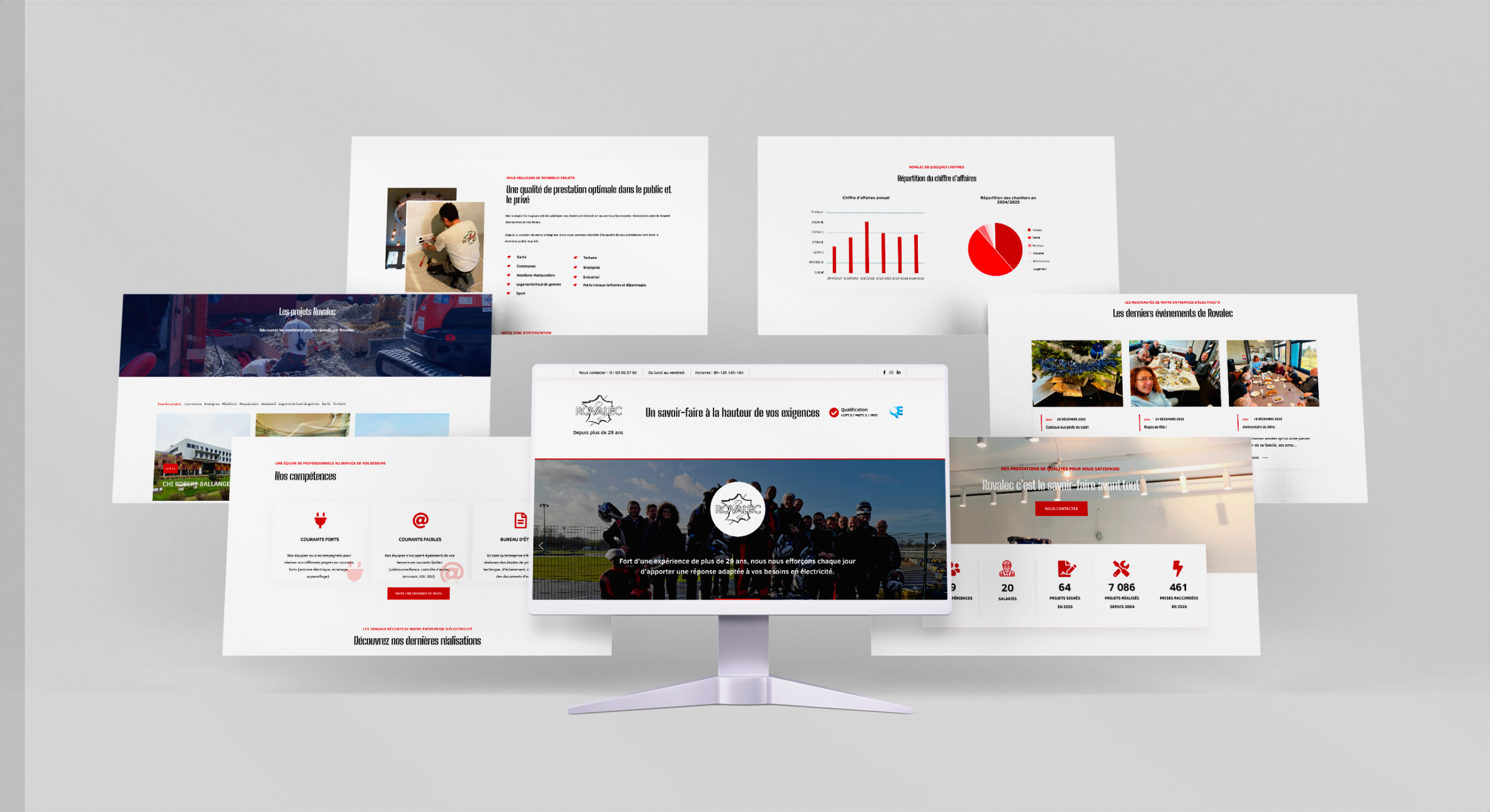 Mockup site internet Rovalec