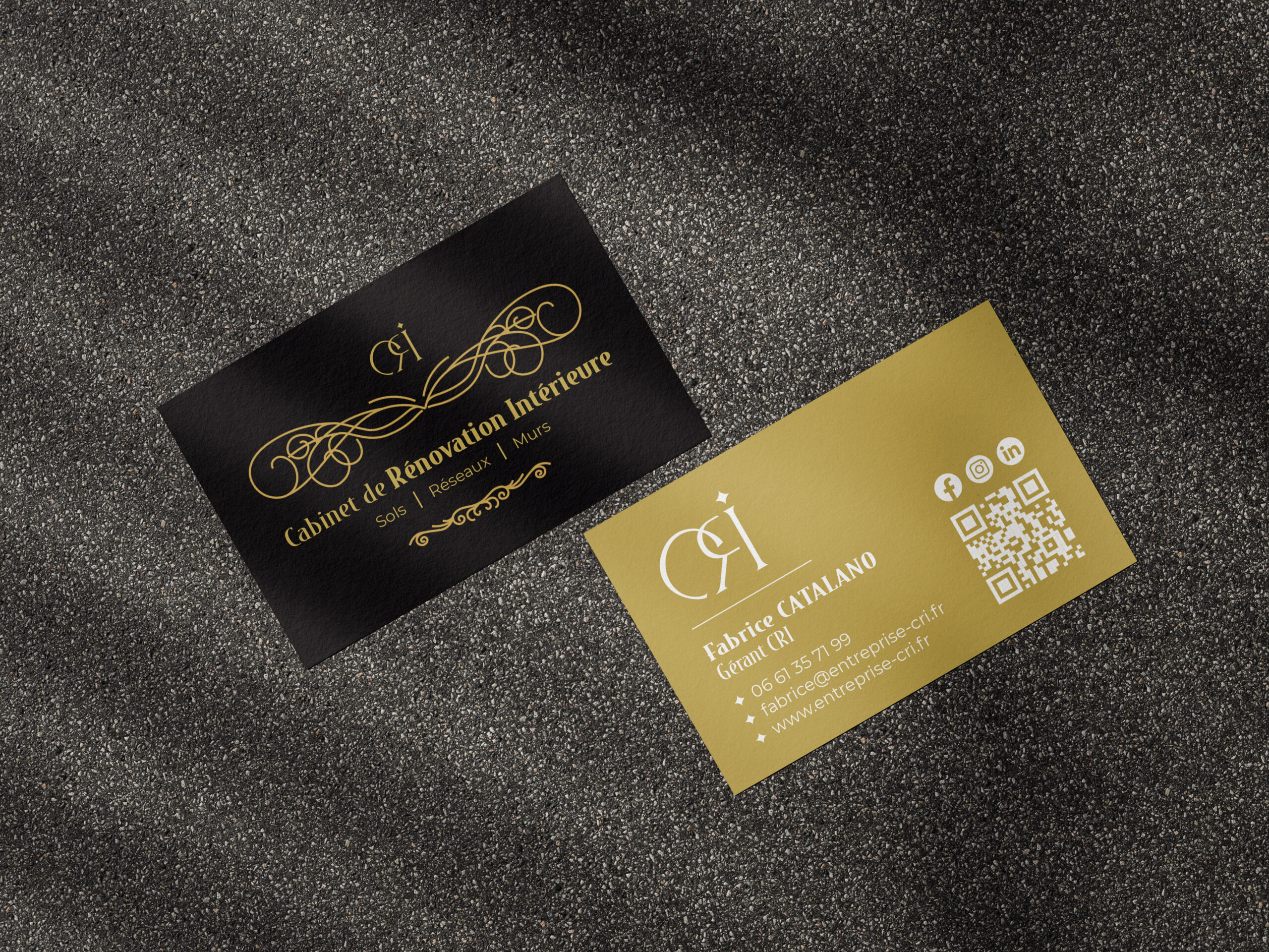 Mockup carte de visite CRI