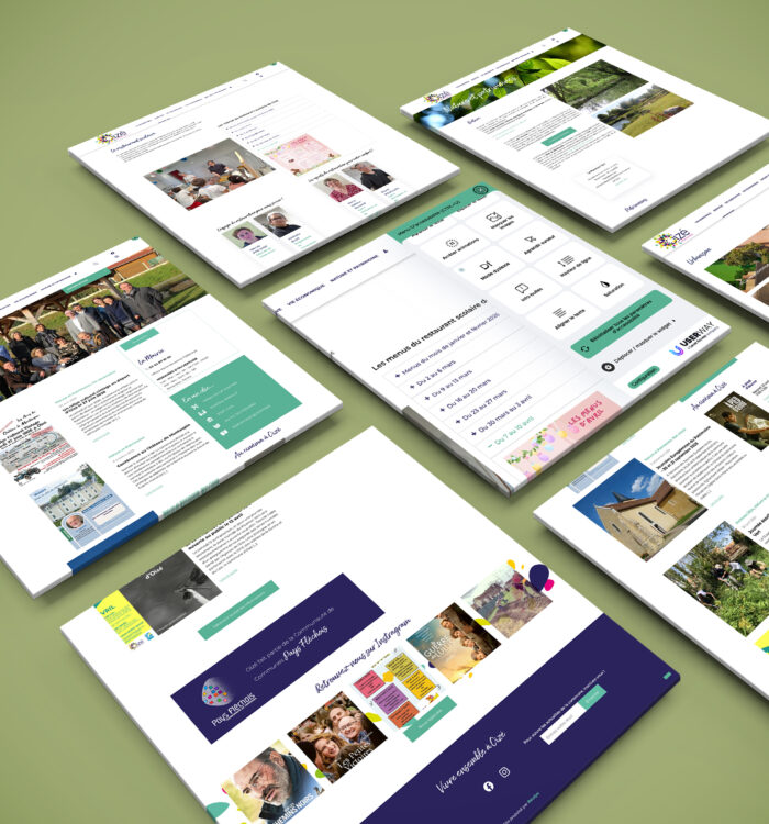 Mockup site Oizé