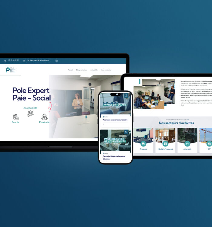Mockup site Pep's