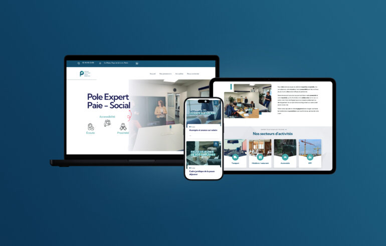 Mockup site Pep's